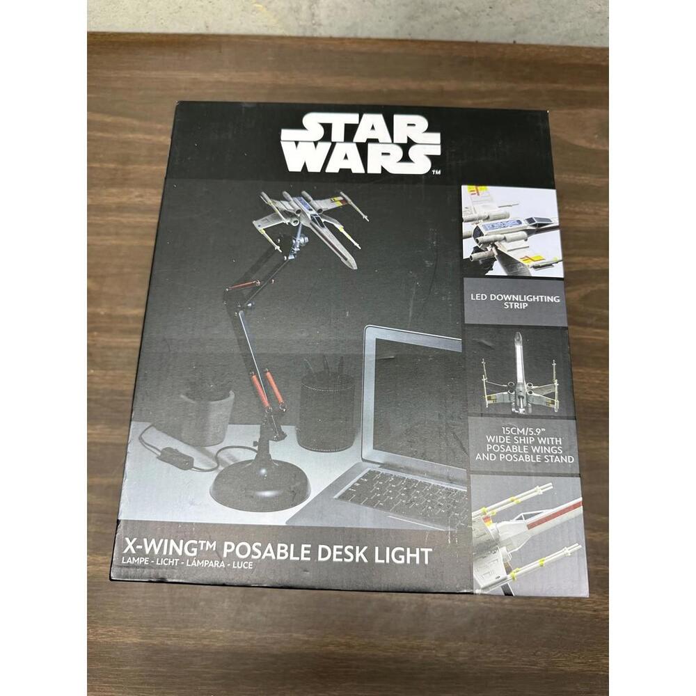 Star Wars X-Wing Desk Lamp DISNEY PALADONE USB/AC adapter NEW ✅